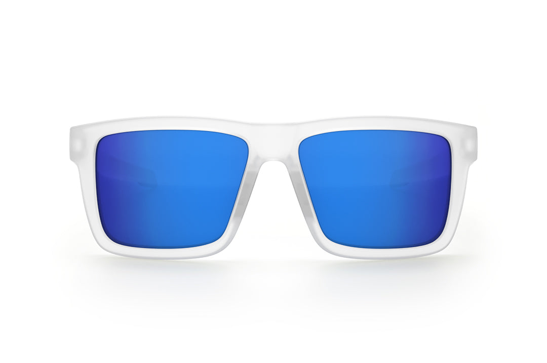Heat Wave Performance XL Vise Sunglasses Vapor Frost Frame Coastal Lens Z87+