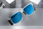 Heat Wave Performance XL Vise Sunglasses Vapor Frost Frame Coastal Lens Z87+