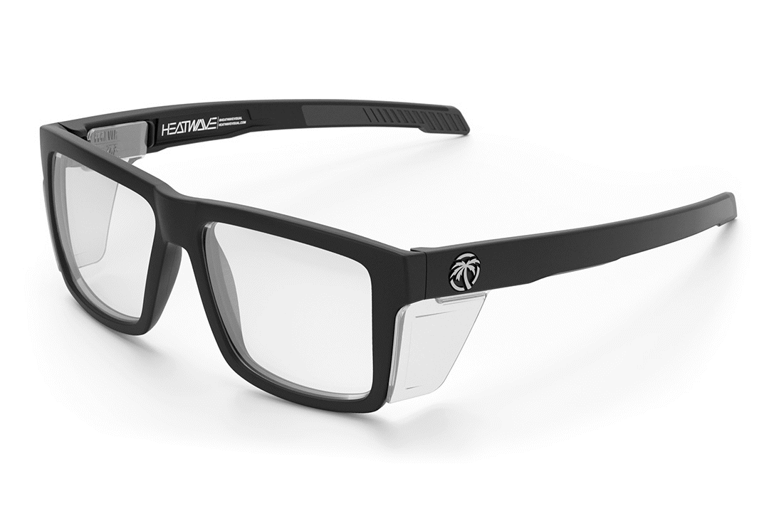 Heat Wave Performance Vise Sunglasses Black Frame Photochromic Z87+