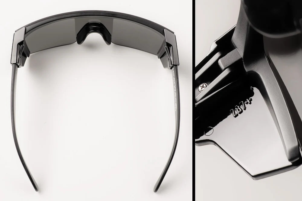 HEATWAVE® - Lazer Face Side Shield z87+ BLACK